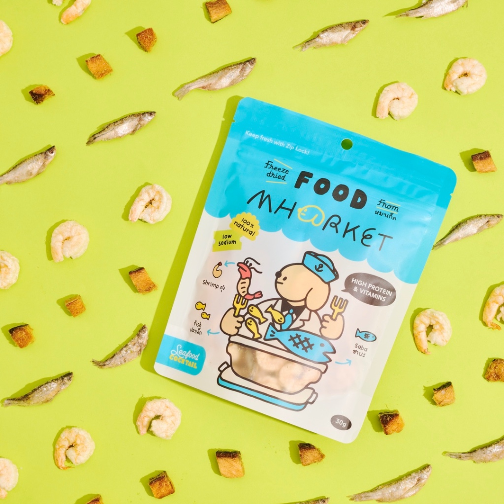 mharket freeze dried - seafood cocktail