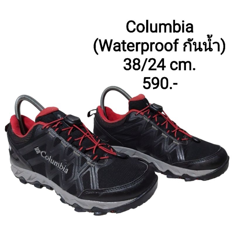 รองเท้ามือสอง Columbia 38/24 cm. (Waterproof กันน้ำ)