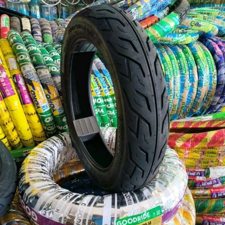 ยางนอก ขอบ14  Tubeless แบบไม่ใช้ยาง ยี่ห้อ Goodride ลายไฟ Made in thailand