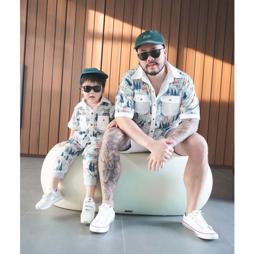 ชุดเสื้อเชิ๊ตพ่อ ชุดคู่พ่อลูก เชิ๊ตเดินป่า // Daddy Shirt - Oh! My Dear Collection by Baby TiAmo