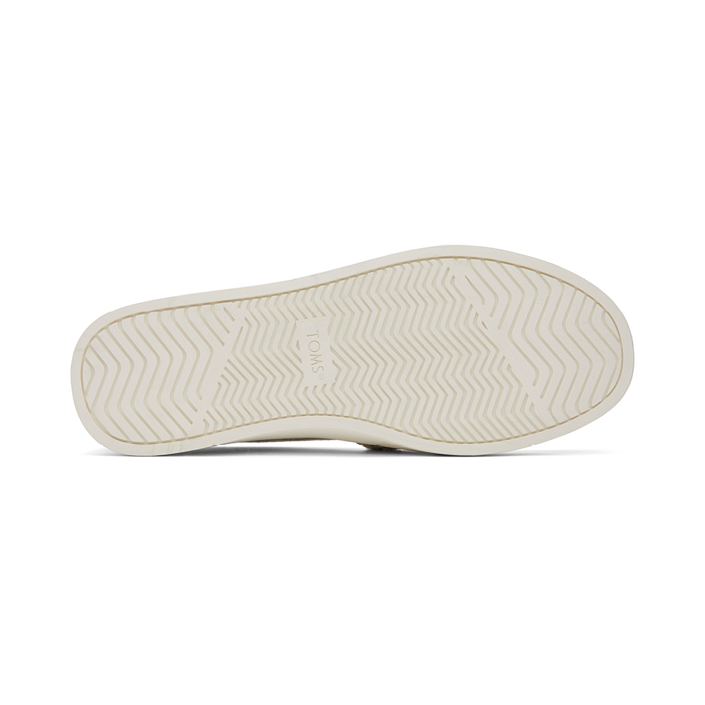 TOMS รองเท้าลำลองผู้หญิง สลิปออน รุ่น Kameron Fog Multi Woven Stripes (CC) รองเท้าลิขสิทธิ์แท้