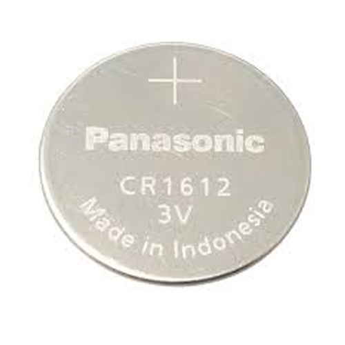 ถ่าน Panasonic CR1612 Lithium 3V แท้100% (ถ่านกระดุมใช้งานดีเยี่ยม) จำหน่ายยกแผง ( 1แผง มี 5 เม็ด)