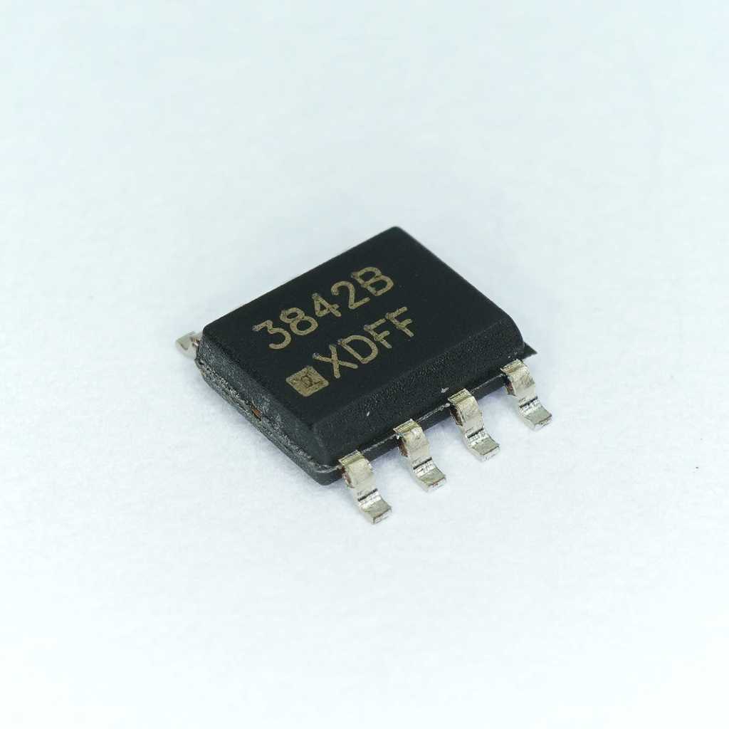 UC3842B 3842B IC ชิพ SMD Current Mode PWM Controller ยี่ห้อ ON