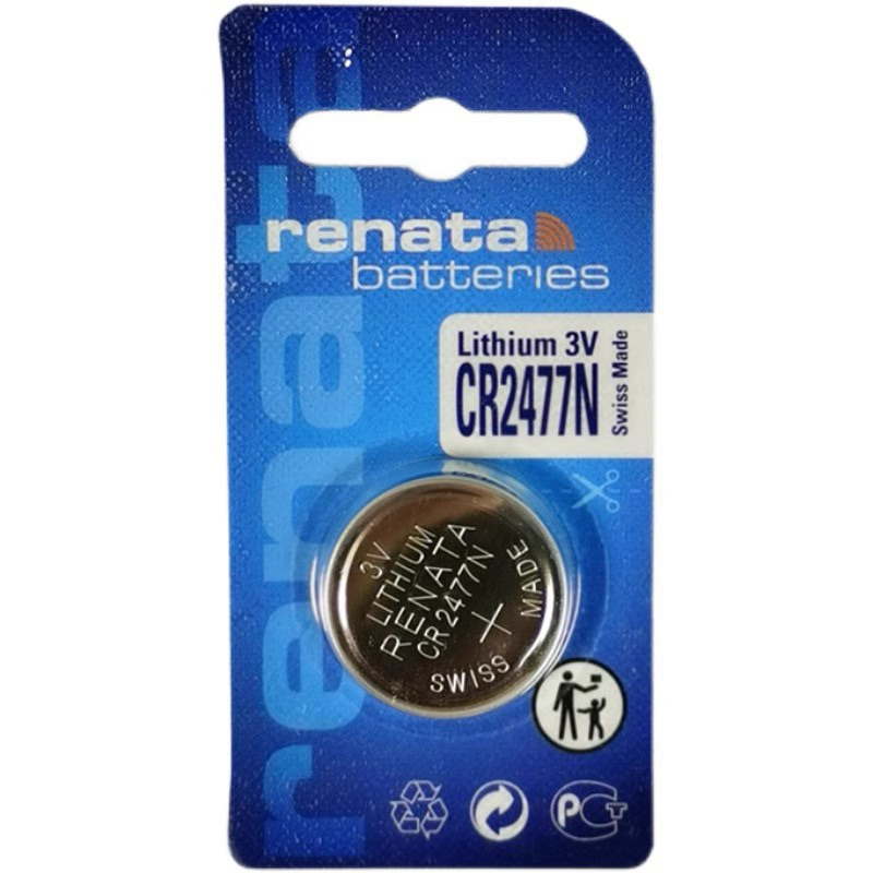 ถ่านRenata CR2477N Lithium 3V ของแท้(1ก้อน)