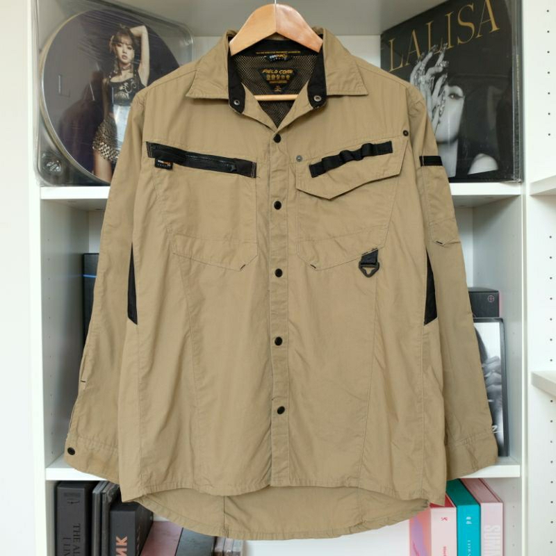 เสื้อแคมป์ปิ้ง Field Core with Cordura Fabric มือสองของแท้ สภาพใหม่