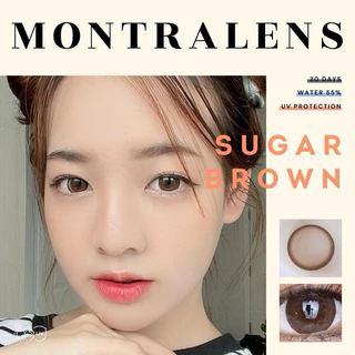 คอนแทคเลนส์ Montra Sugar ค่าอมน้ำ55% ขนาดตาโต