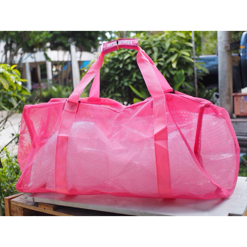 กระเป๋าอุปกรณ์ดำน้ำ กระเป๋าใบใหญ่ใส่อุปกรณ์กีฬาทางน้ำ กระเป๋าตาข่ายจัดเก็บอุปกรณ์กีฬา Gear bag - รูปที่ 5