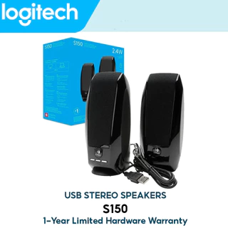 ⚡️ลำโพงคอมเสียงดี⚡️ LOGITECH S150 USB Stereo Speakers for Desktop or Laptop ลำโพงสเตอริโอ ดีไซน์เล็กกะทัดรัด