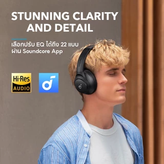 Soundcore Q20i หูฟังครอบหู หูฟังไร้สาย หูฟังบลูทูธ ตัดเสียงรบกวน Hybrid Active Noise Cancelling Headphones
