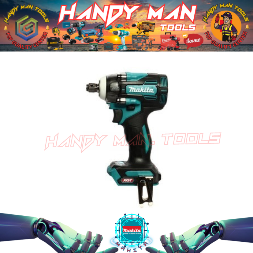 MAKITA รุ่น TW004GZ  เครื่องขันบล๊อกไร้สาย 40 โวลต์ 1/2 นิ้ว ไม่รวมแบตเตอรี่และแท่นชาร์จ