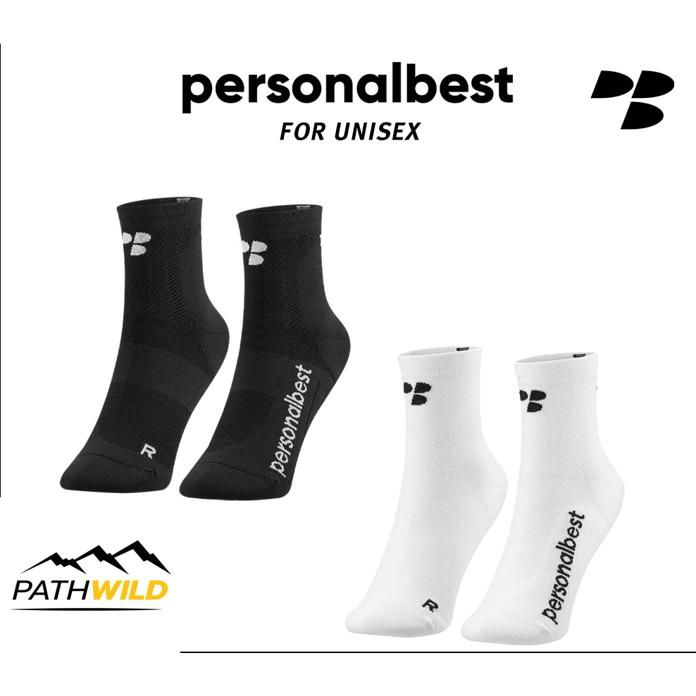 PERSONALBEST PERFORMANCE SOCK Low Cut ถุงเท้าสำหรับวิ่ง ออกกำลังกาย กระชับเท้า ไร้รอยต่อลดการระคายเคือง ระบายอากาศดี