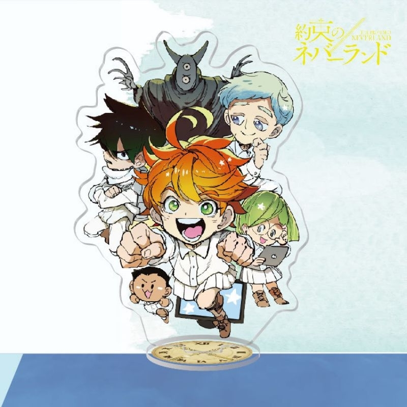 สแตนดี้ พวงกุญแจ อะคริลิค " The promised neverland พันธสัญญาเนเวอร์แลนด์ "