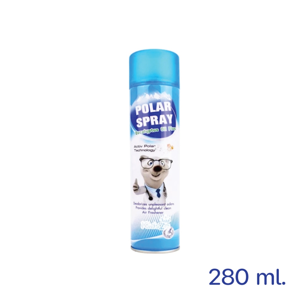 POLAR SPRAY กลิ่น ยูคาลิปตัส 280 ml.