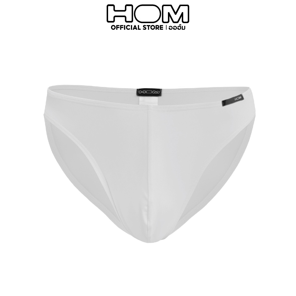 HOM (ออฮ์ม) รุ่น 402386-0003 กางเกงในชายMicro Polyamideแห้งไวระบายอากาศ ลดการอับชื้น ผิวสัมผัสนุ่มลื่น ขอบขาเว้าสูง