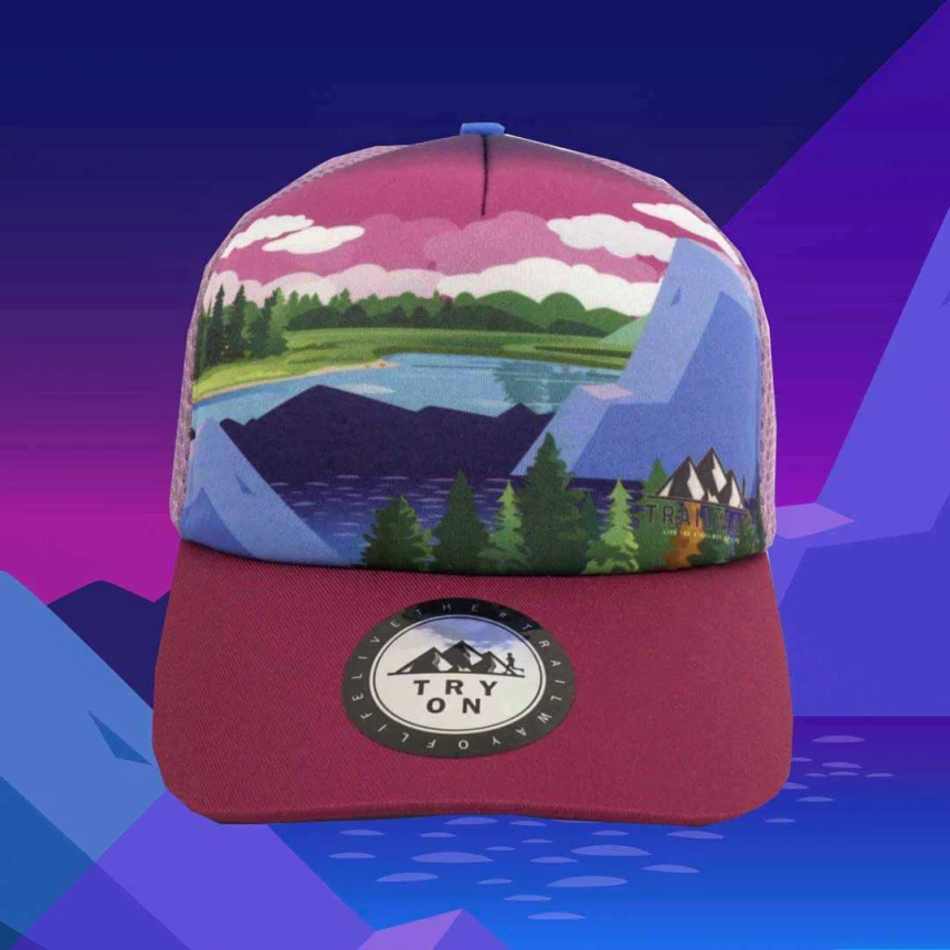 TRAILWAY BLOSSOM - หมวกตาข่ายสำหรับออกกำลังกาย