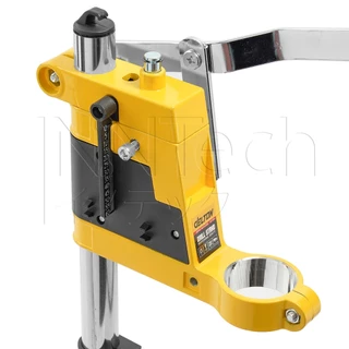 DELTON แท่นจับสว่าน แท่นจับสว่านปรับระดับได้ Drill Stand รุ่น DS-6109 ฐานเหล็กหล่อ Cast Iron ฟรี! อแดปเตอร์ลดขนาดคอสว่าน