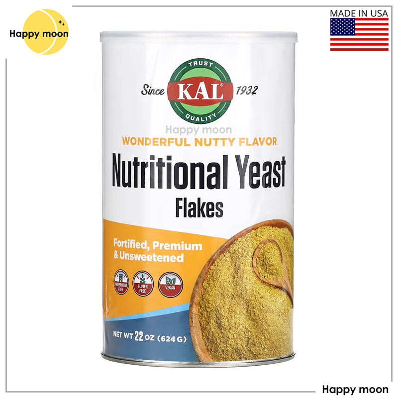 KAL, Nutritional Yeast Flakes, Wonderful Nutty, 22 oz (624 g)