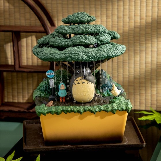 (Studio Ghibli) น้ำพุบอนไซโทโทโร่ะ (My Neighbor Totoro Water Garden BONSAI Kasajuku)