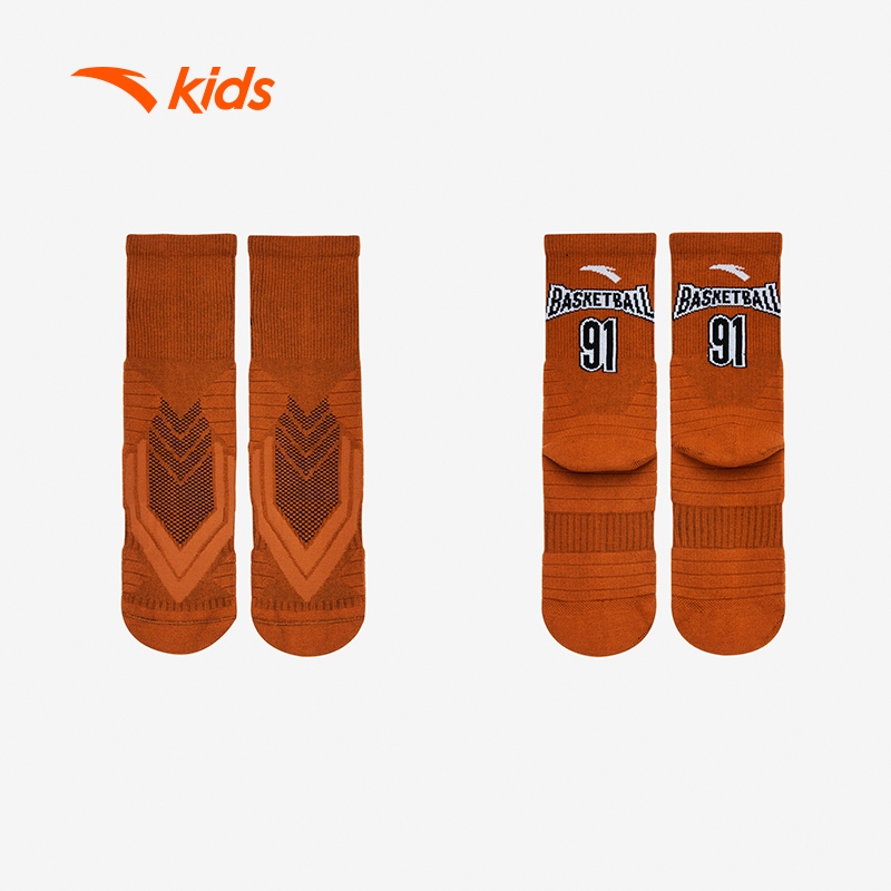 ANTA Kids Socks W392341301-2 Official Store รูปที่ 2