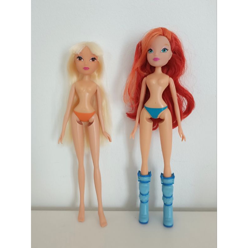 ุ๊ตุ๊กตาวิ้งซ์คลับ Winx club doll ขายเหมา 2 ตัวแถมรองเท้า 1 คู่