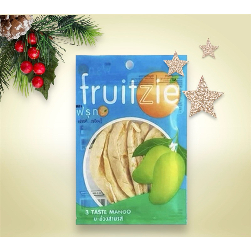 (แพ็ค 3,6 ชิ้น) ฟรุทซี มะม่วง3รส มะละกอเค็ม มะม่วงเขียวอบแห้ง มะขาม4รส ตามน้ำหนัก