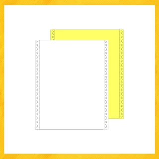 กระดาษต่อเนื่องเคมี ไม่มีเส้น 9x11" 2 ชั้น T.K.S. ***ขนาดA4***(สั่งไม่เกิน 2 กล่อง/ออร์เดอร์)***