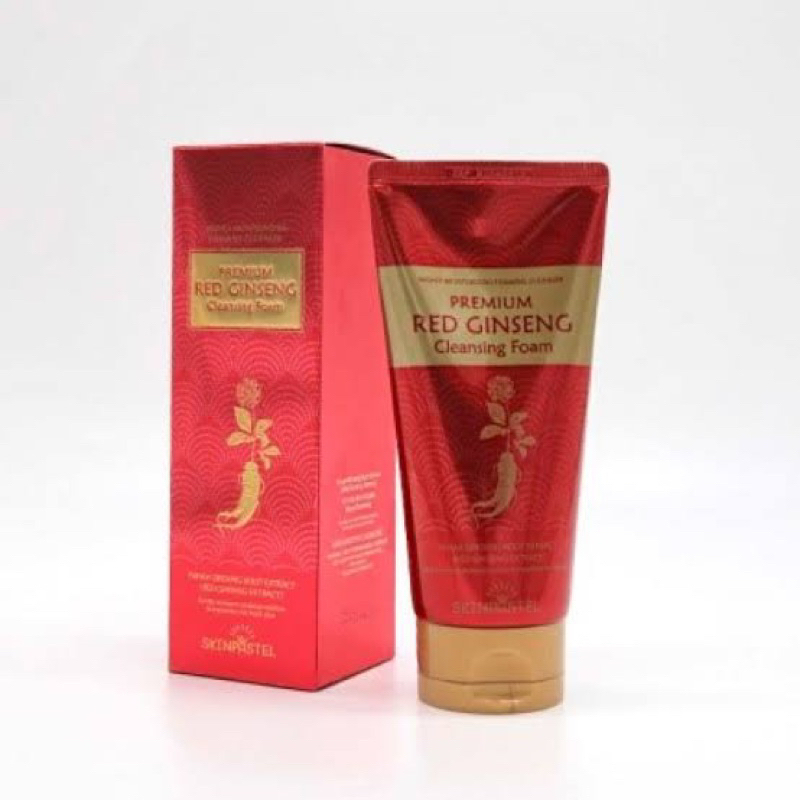 Skinpastel Premium Red Ginseng Foam Cleanser 150ml.