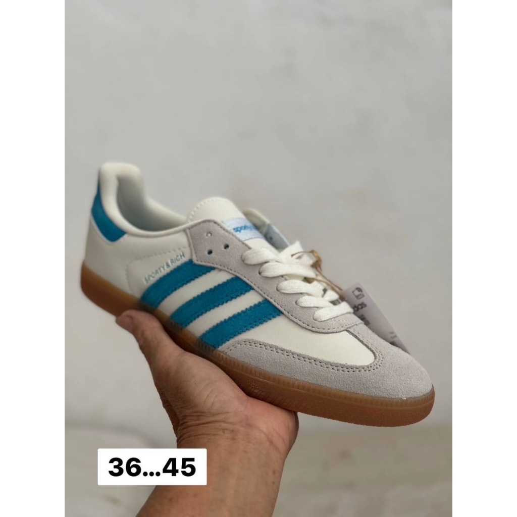 รองเท้าผ้าใบ รุ่น Samba เกรด Hiend พร้อมส่งSz.36-45 อุปกรณ์ครบกล่อง