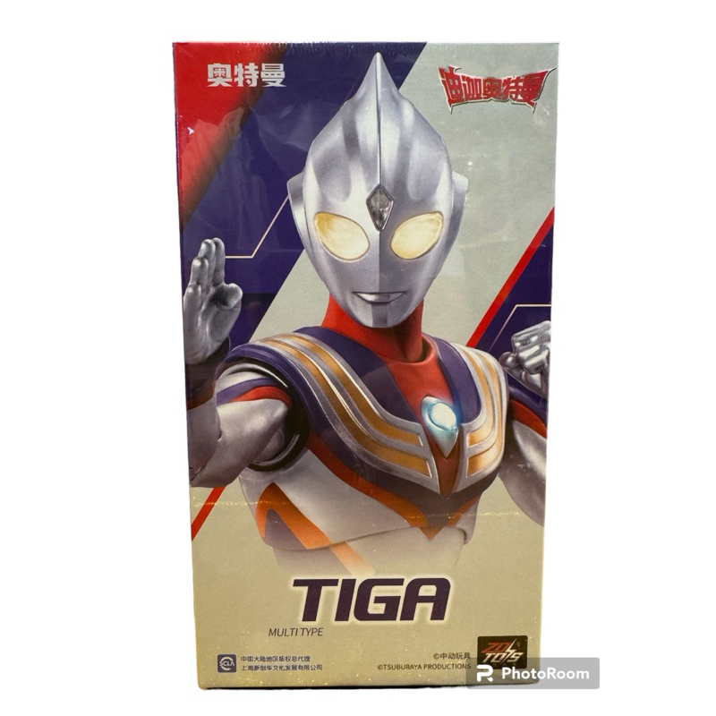 (พร้อมส่ง) Zdtoy Ultraman TIGA Multi Type มีไฟ
