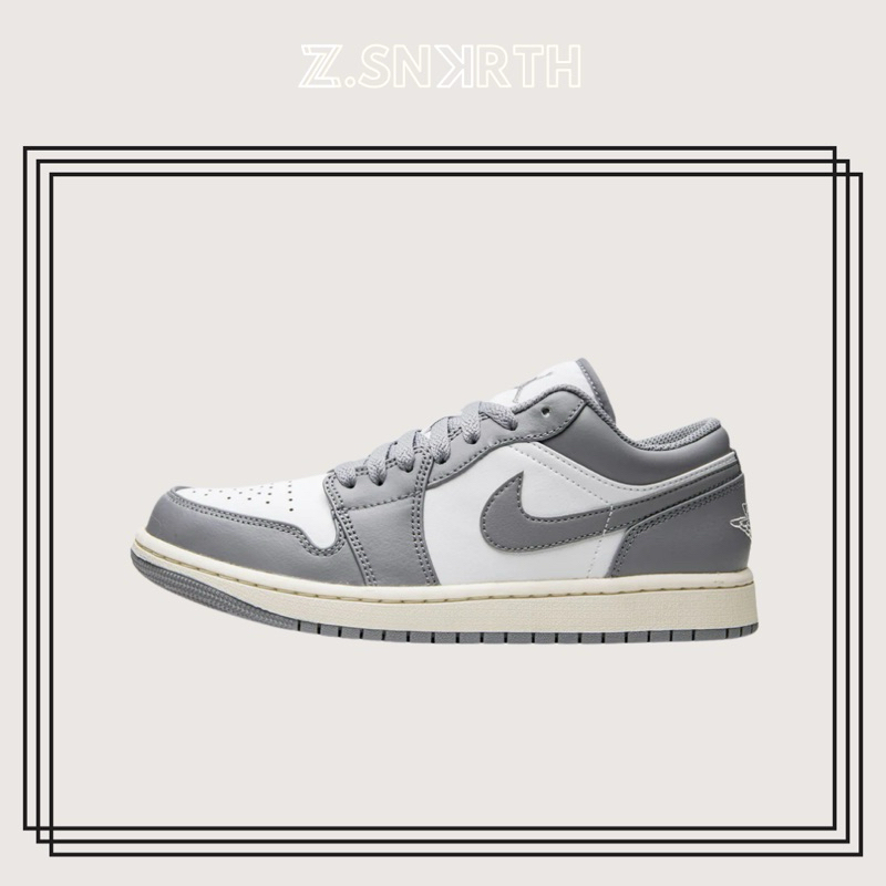 [พร้อมส่ง•ของแท้] Nike Air Jordan 1 Low "Vintage Grey"