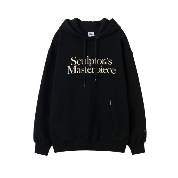 Sculptor Masterpiece Hoodie / Retro Logo Hoodie/ Basketball Hoodie Ivory, Black, Cream, White Melange