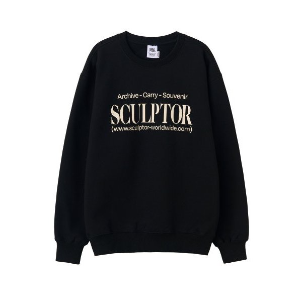 Sculptor Classic Logo Sweatshirt (Black, Oatmeal, Charcoal)