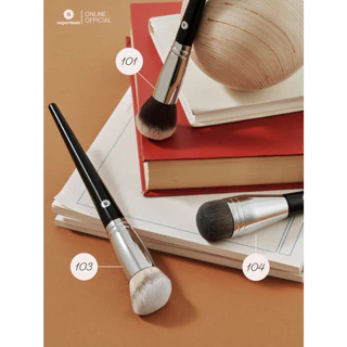 SUPERMOM l Foundation brush แปรงแยกชิ้น แปรงเดี่ยว ลงรองพื้น ทรงหัวตัดเฉียง ขนสังเคราะห์ เกรดพรีเมี่ยม (103)