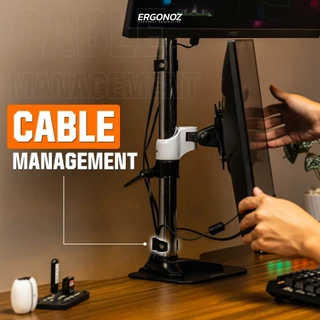 ERGONOZ ขาตั้งจอคอม แขนจับจอ ขาตั้งจอ ขาตั้งจอคอมพิวเตอร์ DIY Monitor Arm (รุ่น EGN-02-SET3)
