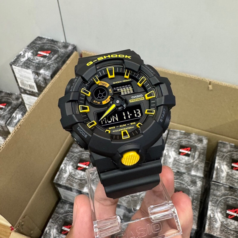 [ผ่อนเดือนละ 339]🎁CASIO G-SHOCK GA-700CY-1A ของแท้ 100% พร้อมส่ง ประกัน 1 ปี