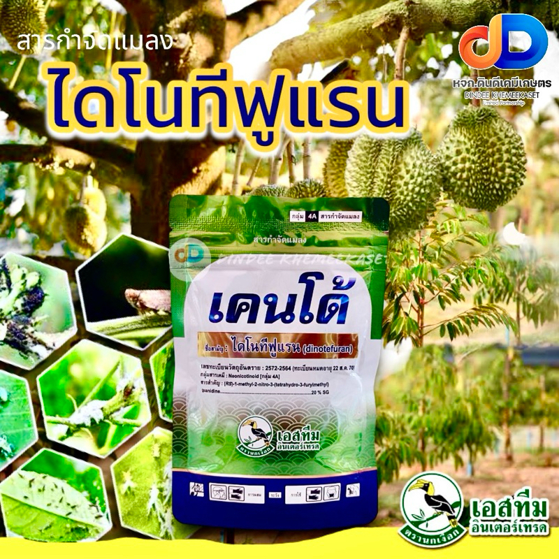 เคนโด้ :ไดโนทีฟูแรน 20% SG 100กรัม กำจัดเพลี้ยกระโดด เพลี้ยจั๊กจั่น เพลี้ยแป้ง
