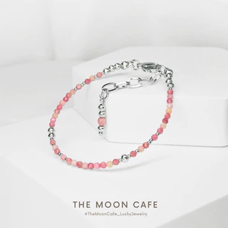 RHODOCHROSITE โรโดรโครไซต์ หินแท้ | ความรัก เสน่ห์ เมตตา กัลยาณมิตร กำไลหิน นำโชค เสริมดวง ข้อมือหิน
