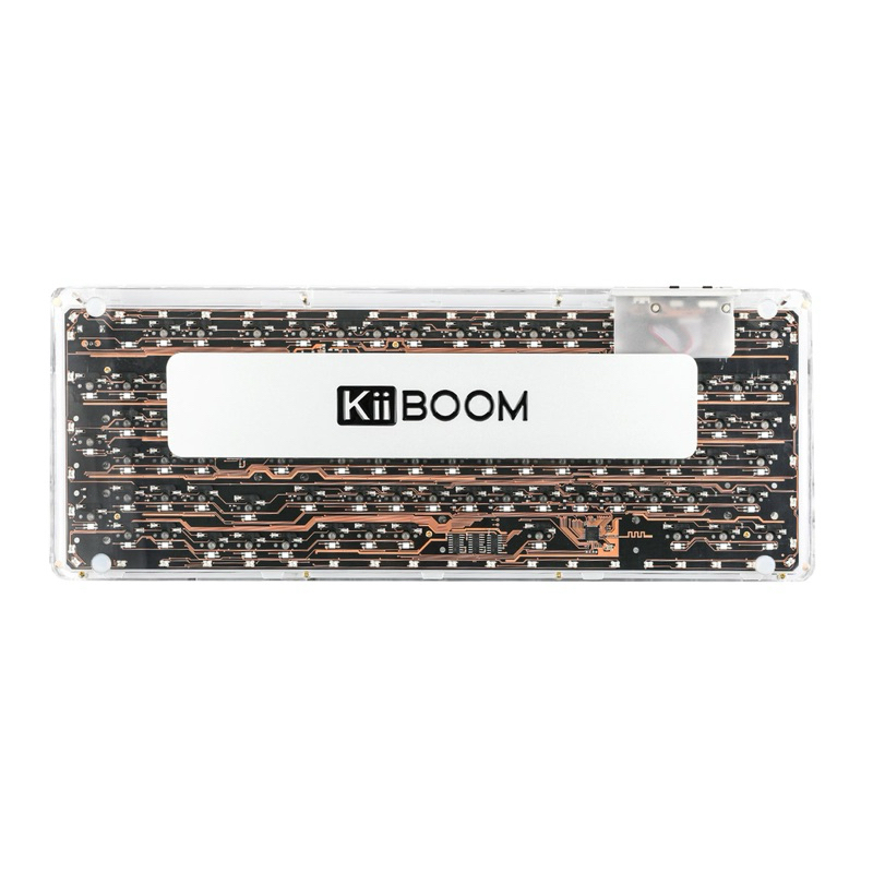 Kiiboom phantom 98 acrylic keyboard คีย์บอร์ดอคริลิค ไร้สาย บลูทูธ hotswap