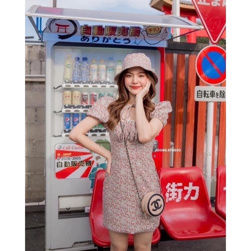 ส่งต่อ เดรสสั้น คาเฟ่ แบรนด์ joobs.studio / joobsstudio / joobs studio