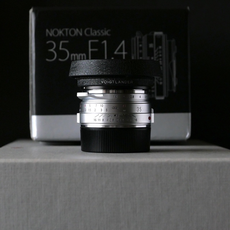 ( Used!! ) Voigtlander Nokton Classic 35mm F1.4 MC VM Map Camera 25th-Anniversary For Leica M-Mount ( Mint )