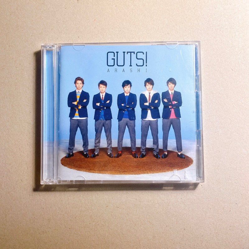 CD+DVD ซีดีเพลงญี่ปุ่น Arashi -GUTS!