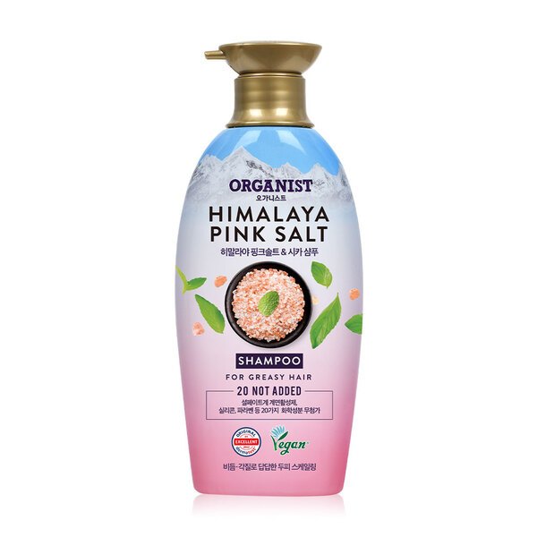 ORGANIST Elastine Organist Himalaya Pinksalt Scalp Scaling Shampoo 500ml แชมพูสูตรขจัดรังแค