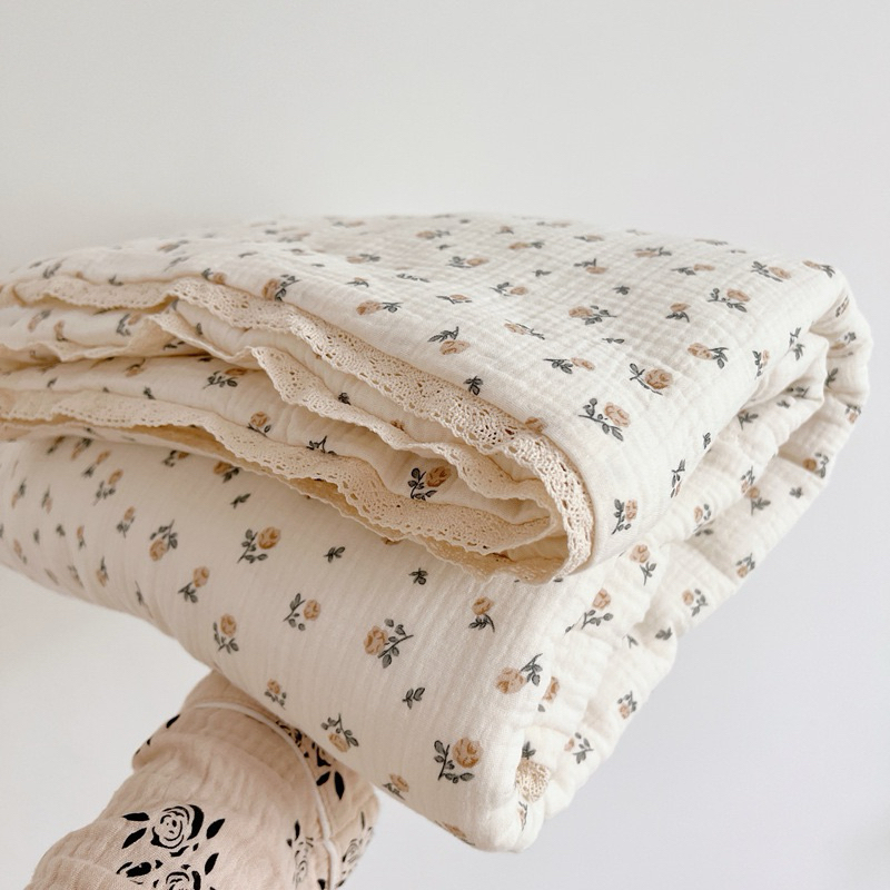 WB20/WB21 - Daisy Lace Soybean Blanket ผ้านวมดอกเดซี่ รุ่น Winter และ Summer (2ลายใหม่)