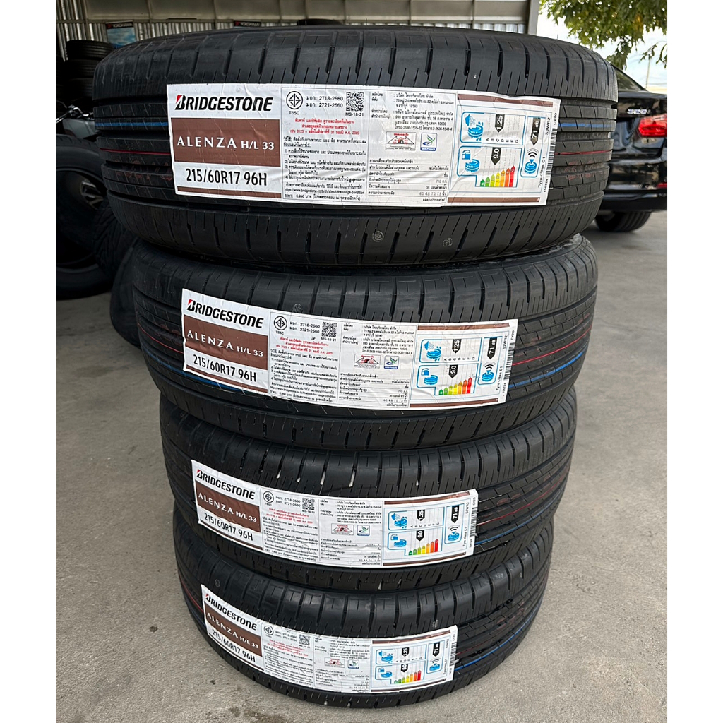 💯💯💯ลดล้างสต๊อก ส่งท้ายปี !!!💯💯💯 🔥🔥🔥 ยาง "#บริดจสโตน" Bridgestone Alenza H/L 33 ขนาด 215/60R17 ผลิตไท