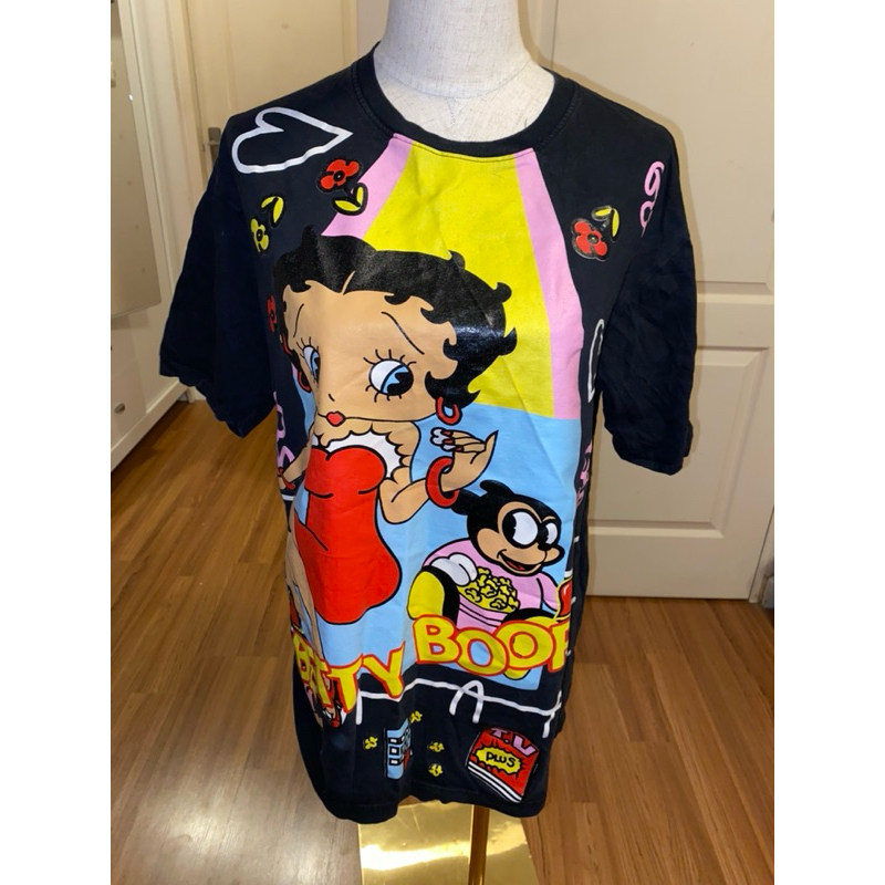 zara x betty boop เสื้อยืดไซด์ l