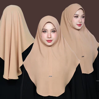 ผ้าคลุมอบาย่าหน้าอัด (แบบสั้น) Umrorna hijab