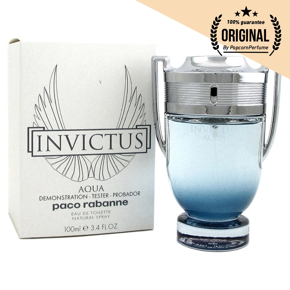 Paco Rabanne Invictus Aqua EDT 100 ml. (เทสเตอร์ : Tester)