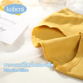 ⭐KOBENI⭐กางเกงชั้นใน กางเกงในผู้หญิง ผ้าฝ้ายแท้ น่ารักสดใส ยางยืด ใส่สบาย เนื้อนุ่มมาก
