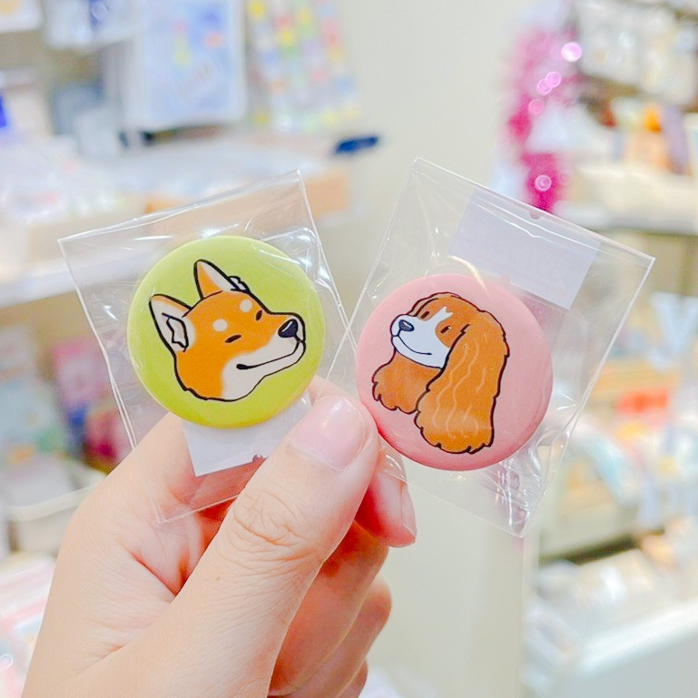 มีลายใหม่ด้วยนะ Doggo Pin เข็มกลัดหัวโบ้ น้องหมาน้อยหลากพันธ์ุ ติดกระเป๋า น่ารักมาก [ZKYSTUDIO]