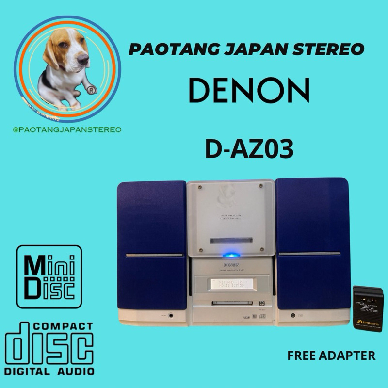 MD Player Denon D-AZ03 เครื่องเสียงญี่ปุ่น มือสอง
